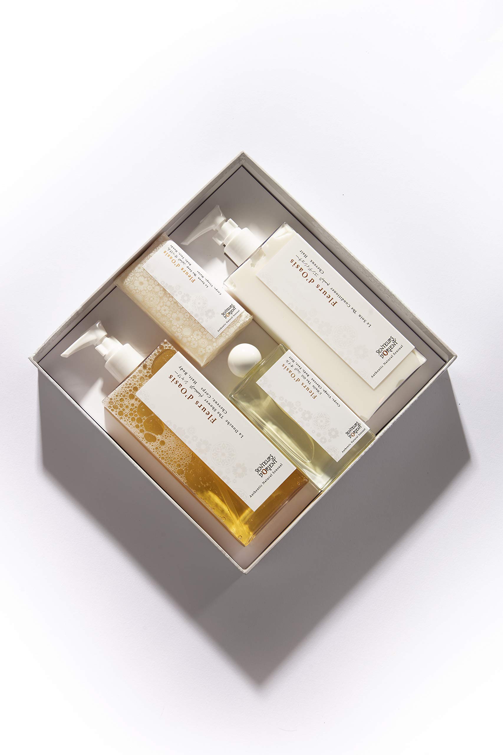 Senteurs d'Orient Fleurs d'Oasis Luxury Body Gift Set - Exotic Floral Scented Body Care for Women | Perfect for Spa Day, Romantic Gifts & Self-Care Pampering
