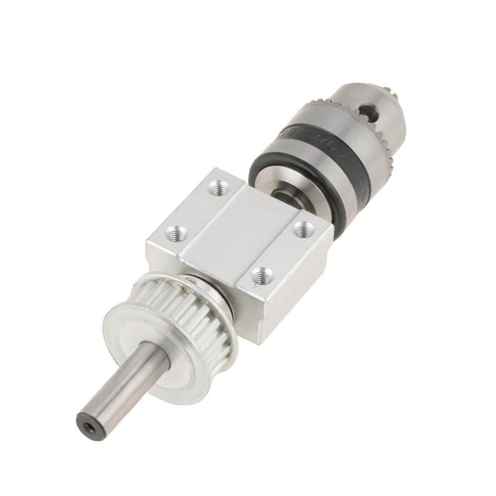 Mini Hand Drill Spindle Assembly for DIY Lathe, Press Motor Chuck - Compatible with Drill Press, Table Grinder & Table Saw | Perfect for Woodworking, Metalworking & Craft Projects