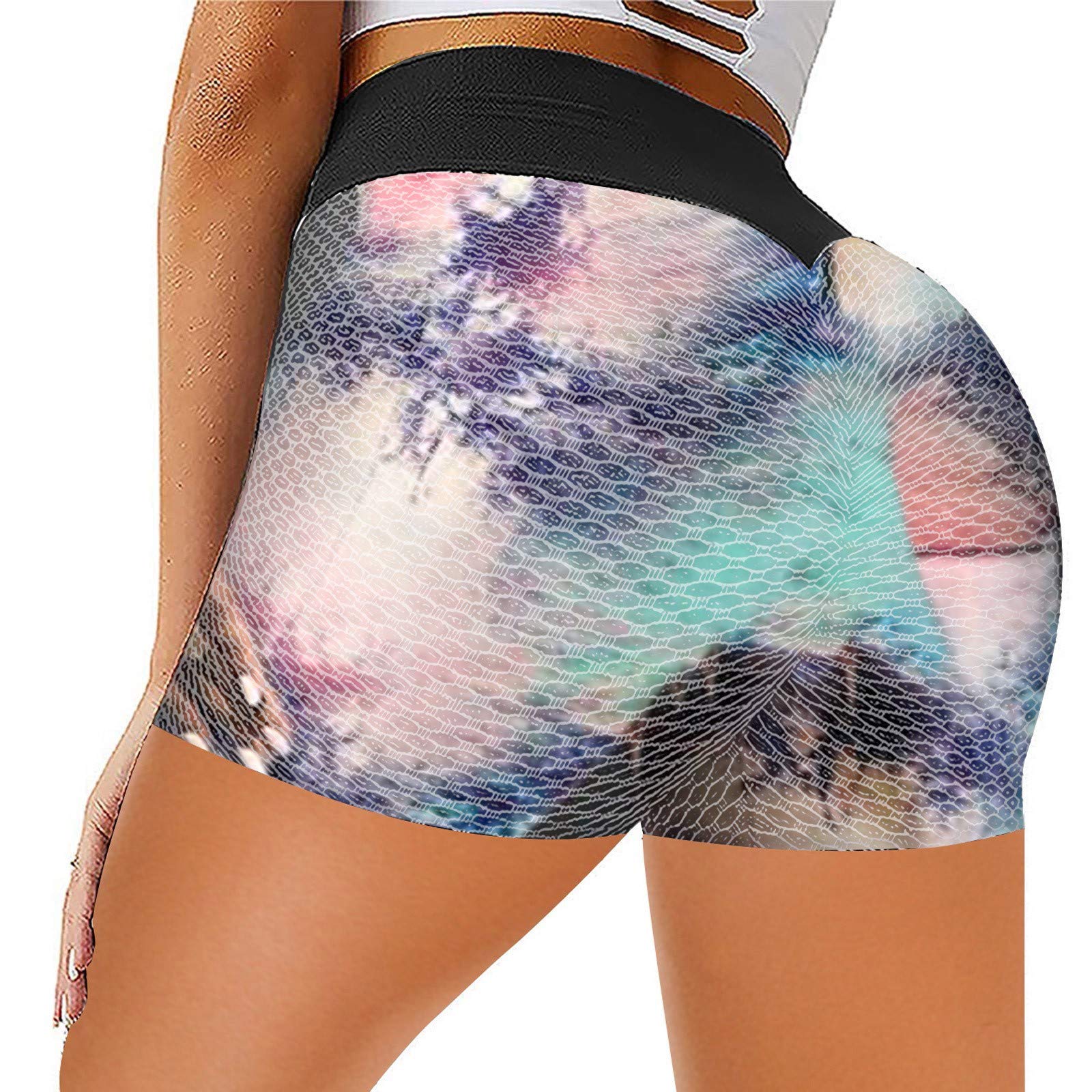 Women's Seamless Booty Lifting High Waist Workout Shorts - Butt Shaping Gym Shorts for Yoga, Running & Fitness