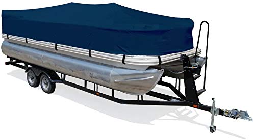 Taylor Made Products Trailerite Pontoon Playpen Boat Cover 15-16 Feet X 102 Inch - Waterproof UV Protection for Pontoon Boats - Perfect for Outdoor Storage & Marine Use