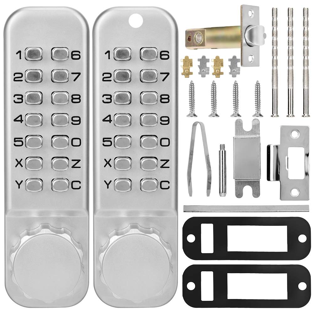 Digits Mini Mechanical Code Lock - Secure Keyless Entry for Doors, Gates & Cabinets - Durable Garage, Hotel, Office, Studio, Warehouse & File Cabinet Security Lock - Perfect for Home, Business & Storage Facilities