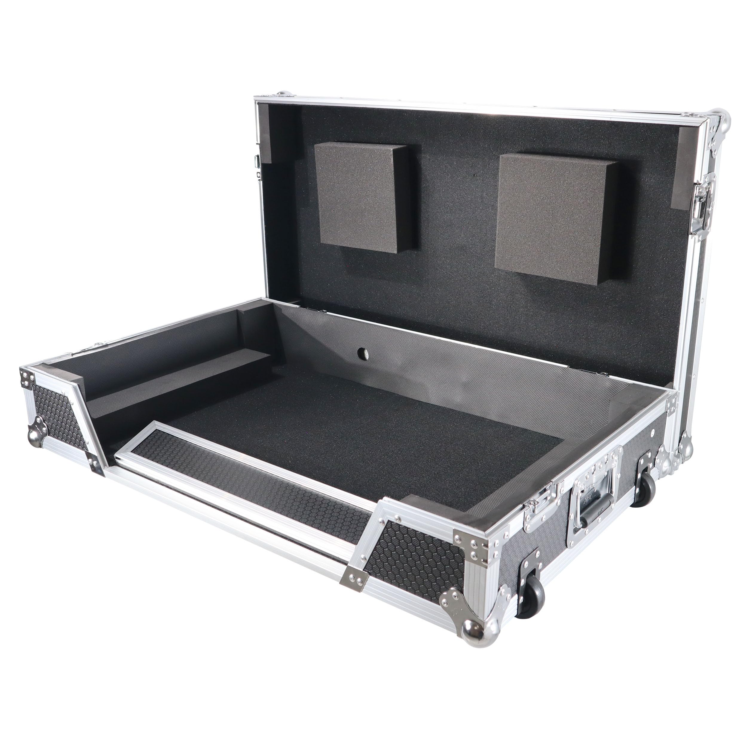 ProX XS-XDJXZW ATA Flight Case for Pioneer XDJ-XZ DJ Controller - Heavy Duty 1U Rack Space & Wheels - Perfect for DJ Gigs, Tours & Studio Protection