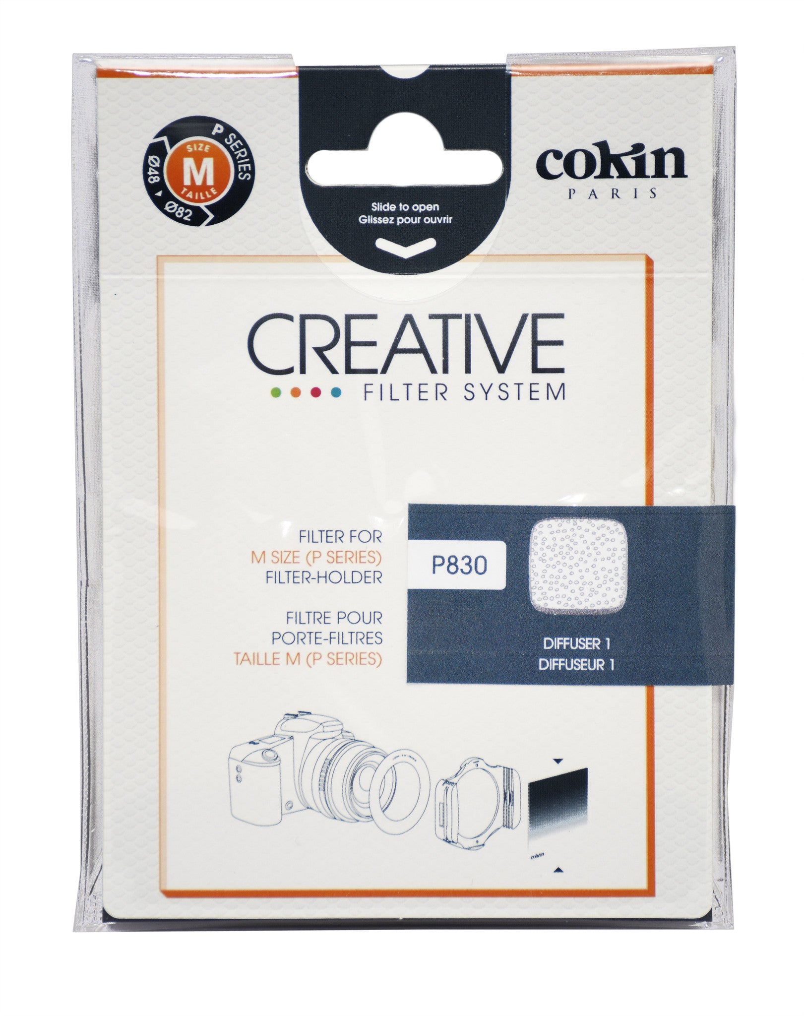 Cokin P Filter Diffuser 1 - Professional Photography Light Diffusion Filter for DSLR & Mirrorless Cameras - Perfect for Portraits, Landscapes & Studio Photography