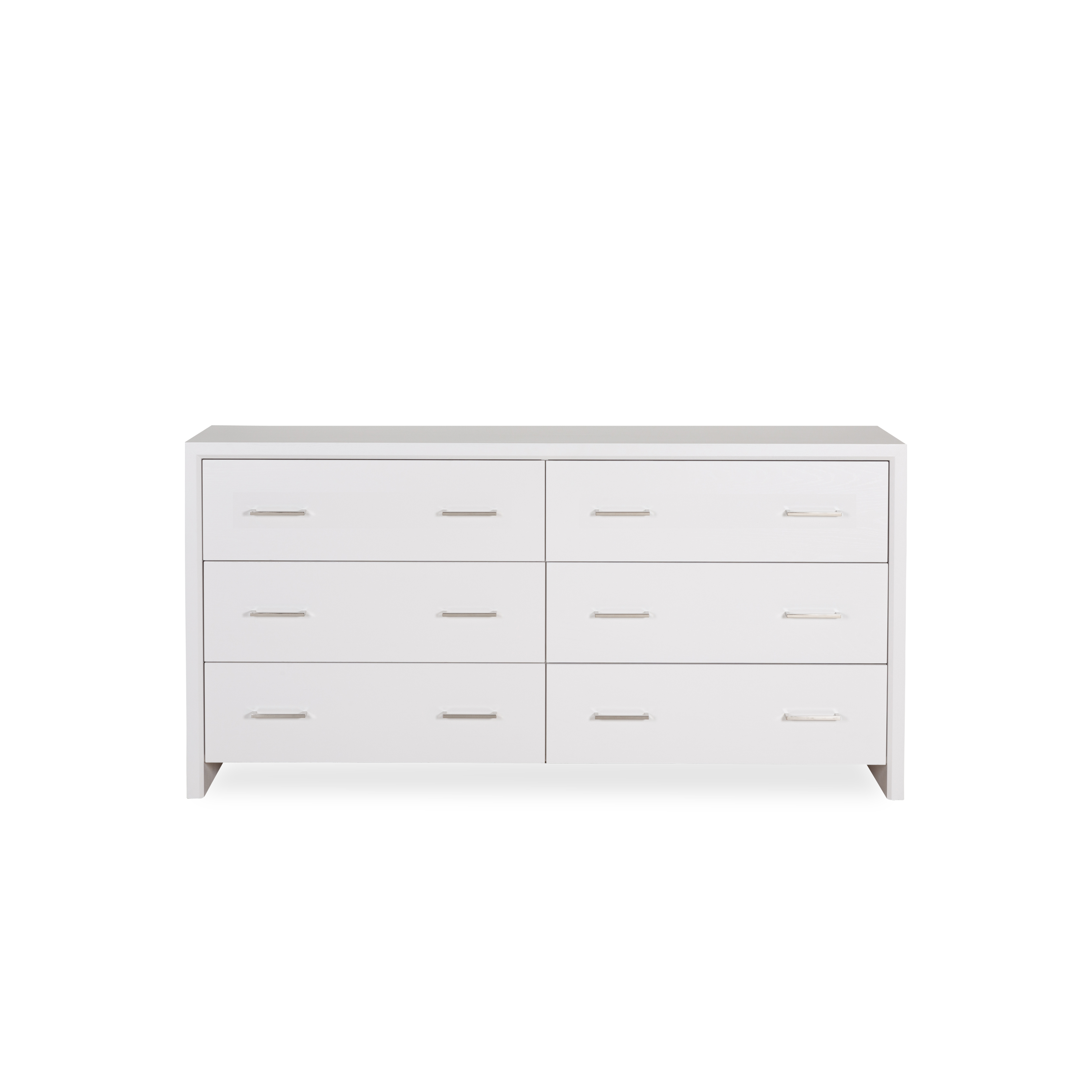 Hudson Dresser with 6 Drawers - Modern Wooden Chest for Bedroom & Living Room - Stylish Storage Solution for Clothes, Linens & Accessories