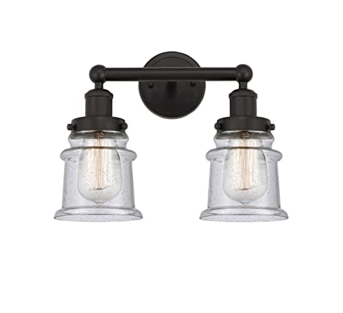 Innovations Lighting Canton - 2 Light Industrial Bathroom Vanity Fixture, 11