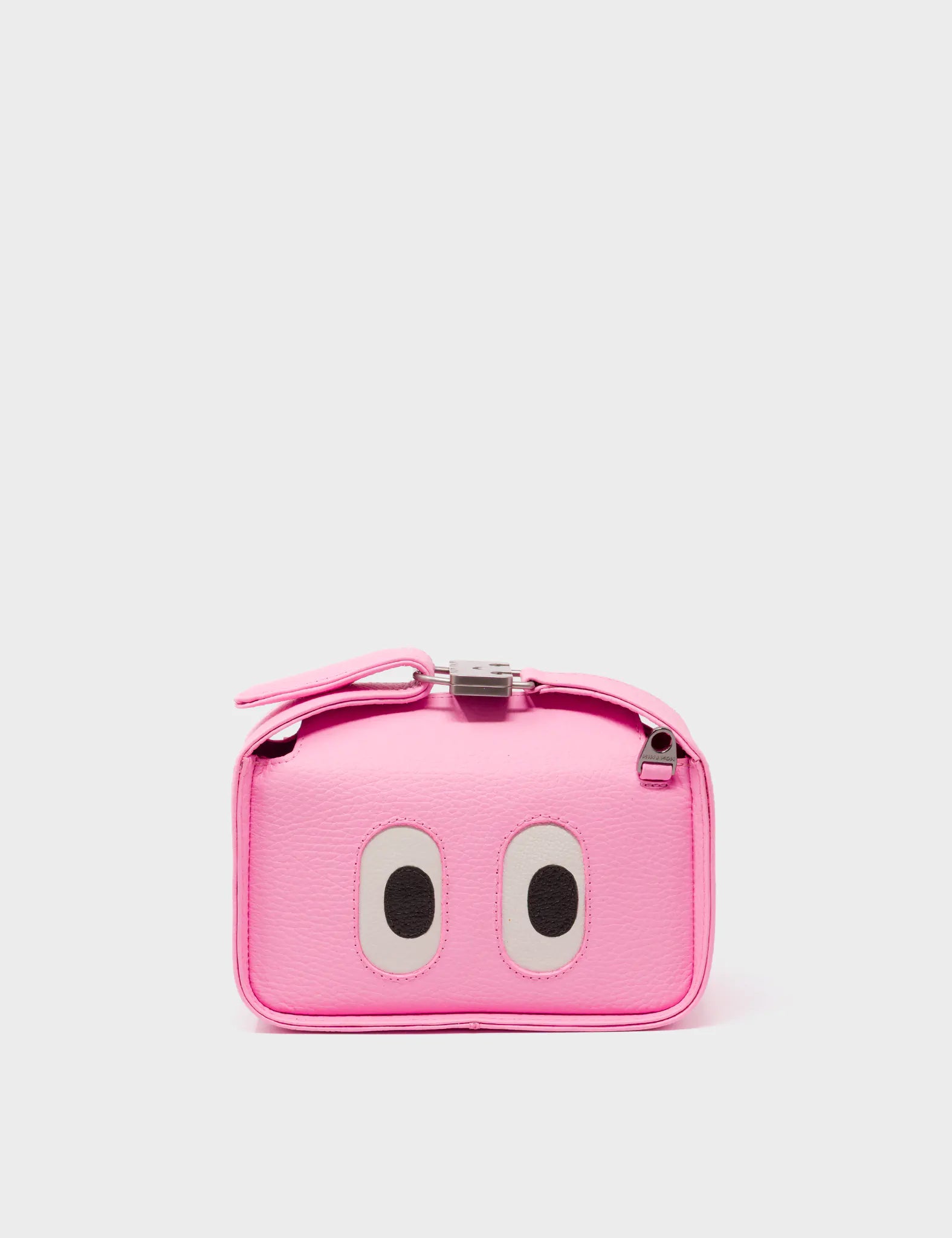 Benji Micro Crossbody Bag - Soft Neon Pink Leather Purse for Women | Trendy & Lightweight | Perfect for Travel, Shopping & Everyday Use