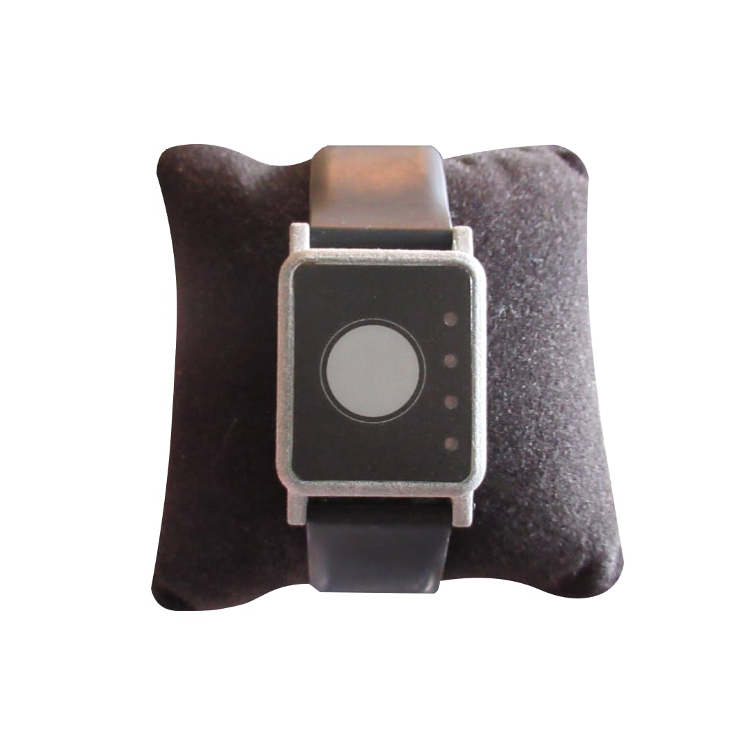 Safe and Sound Micro Wearable RF Detector Alarm - Portable EMF Radiation Monitor for Home, Office & Travel Security