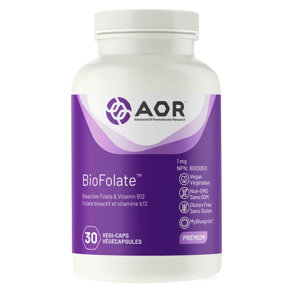 Biofolate 1mg Supplement - Premium Folic Acid for Pregnancy, Heart Health & Energy Support | Essential Vitamin B9 for Women & Men | Daily Wellness & Prenatal Care