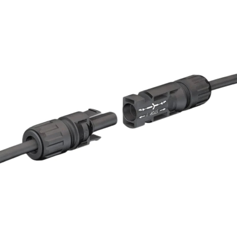 Staubli MultiContact PV KBT4/8II UR MC4 Connector Set - 8 AWG Male & Female Solar Panel Connectors for RV, Boat & Off-Grid Power Systems