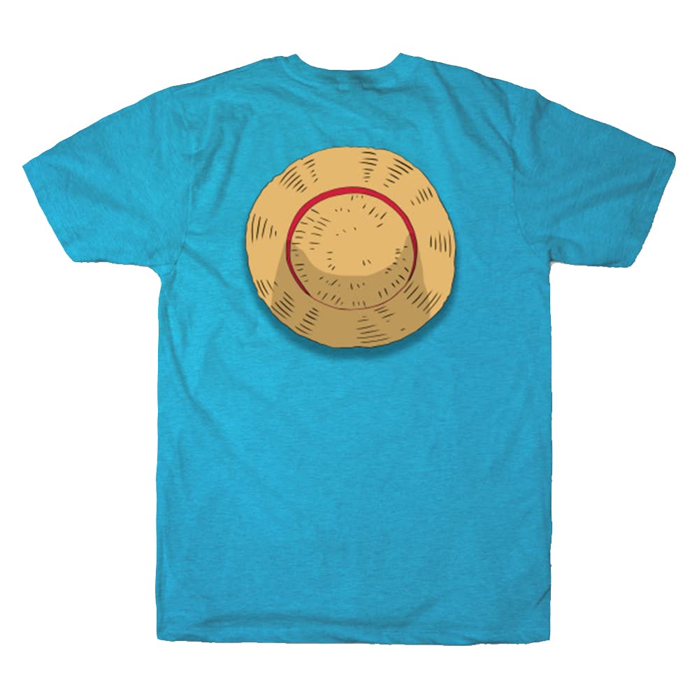 **One Piece Anime Luffy Straw Hat Pirate Crew Custom T-Shirt - Perfect for Cosplay, Anime Conventions & Fan Gifts**