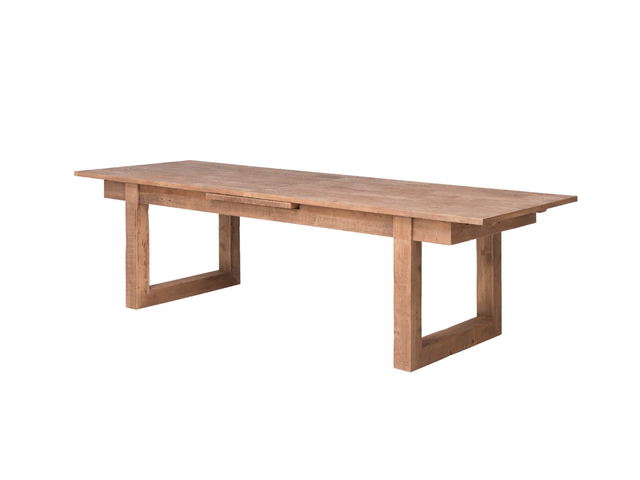 Modern Causeway Dining Table - Solid Wood Kitchen Table for 6-8 People, Farmhouse Style Dining Room Furniture - Perfect for Family Gatherings & Dinner Parties