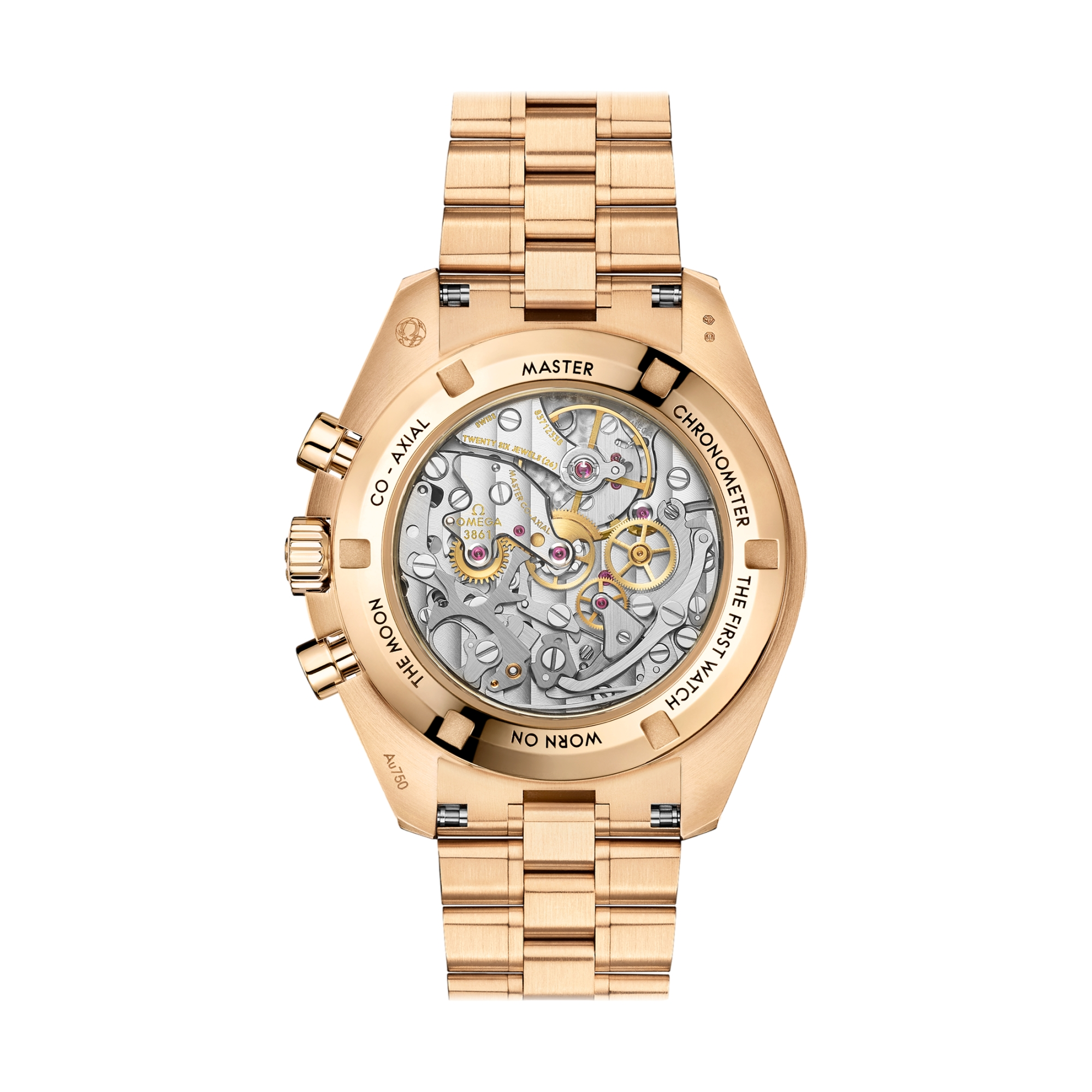 Omega Speedmaster Moonwatch Professional Chronograph 42mm - 18K Moonshine Gold Case, Green Dial on Stainless Steel Bracelet | Luxury Men's Watch for Formal Events & Collectors