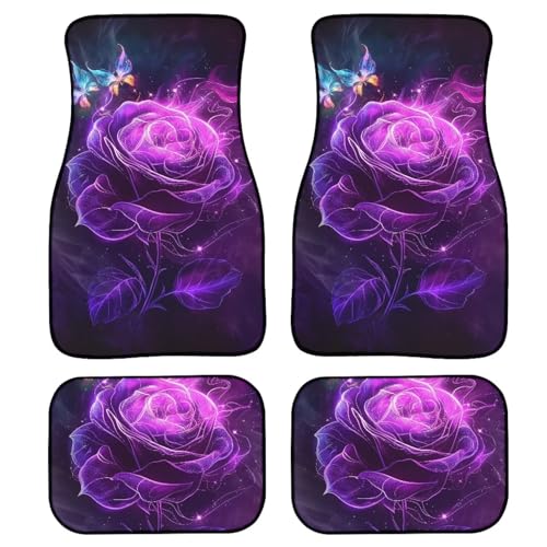 Purple Rose Butterfly
