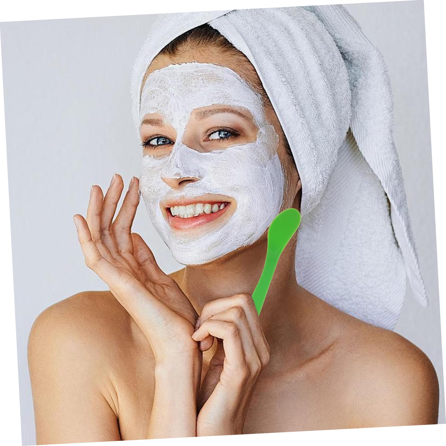 15cm Small Disposable Makeup Spatula Spoons - Sample Size Cosmetic Tools for Foundation, Cream & Skincare Application - Perfect for Professional Salons, Home Beauty Routines & Travel Kits