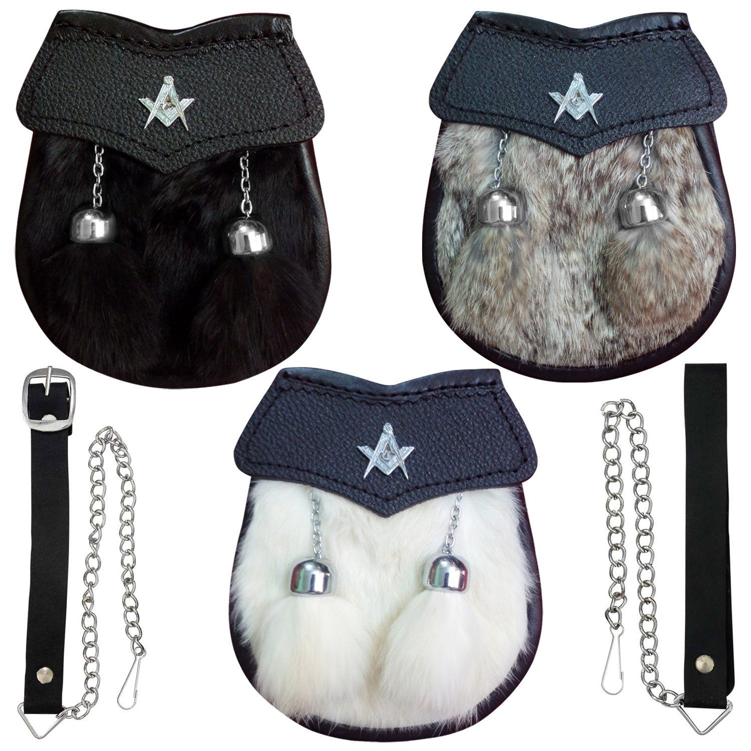 AAR Masonic Baby Sporran with Welsh Dragon - Perfect for Celtic Events