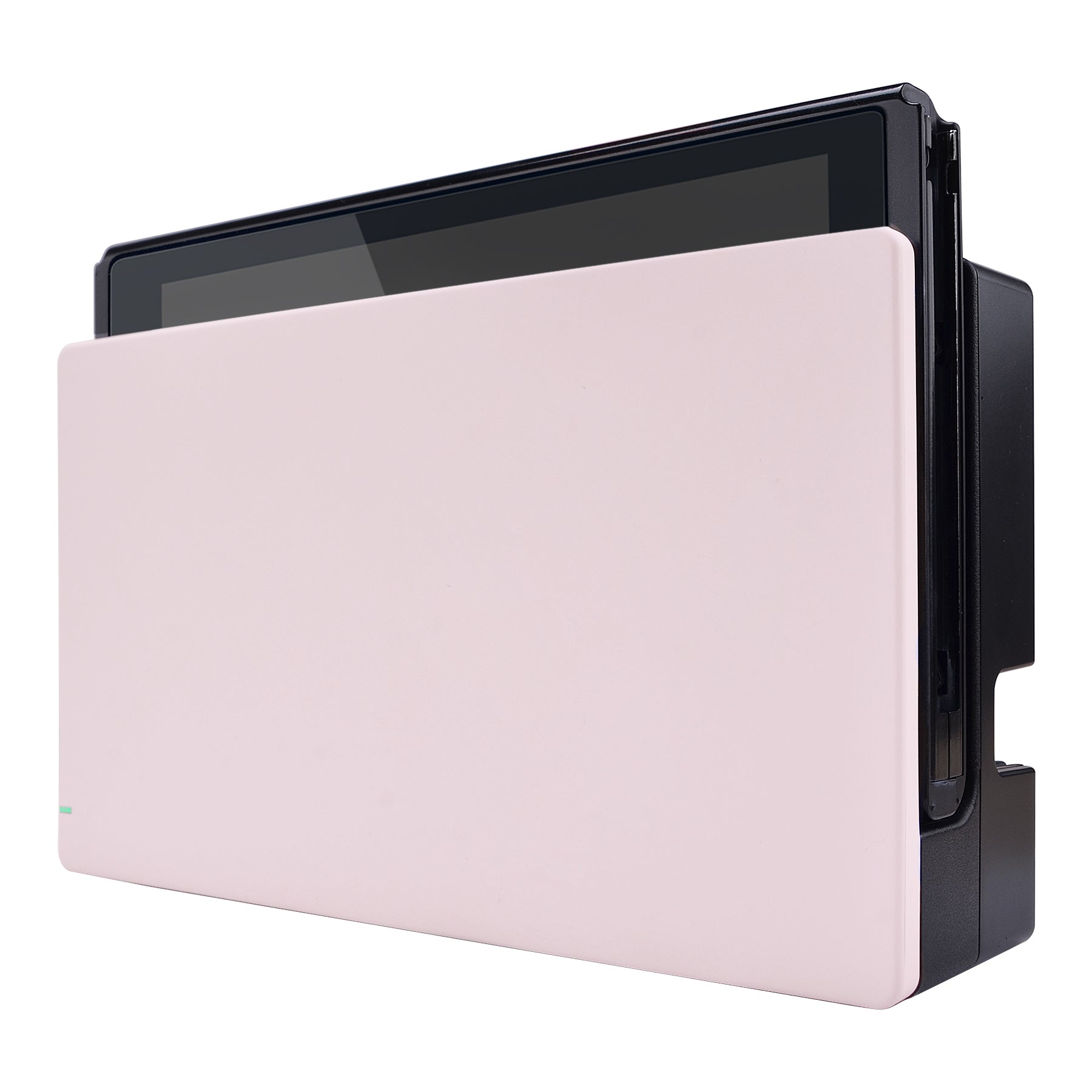 eXtremeRate Custom Replacement Faceplate for Nintendo Switch Charging Dock - Cherry Blossom Pink | Upgrade Your Gaming Setup | Perfect for Home & Travel Use