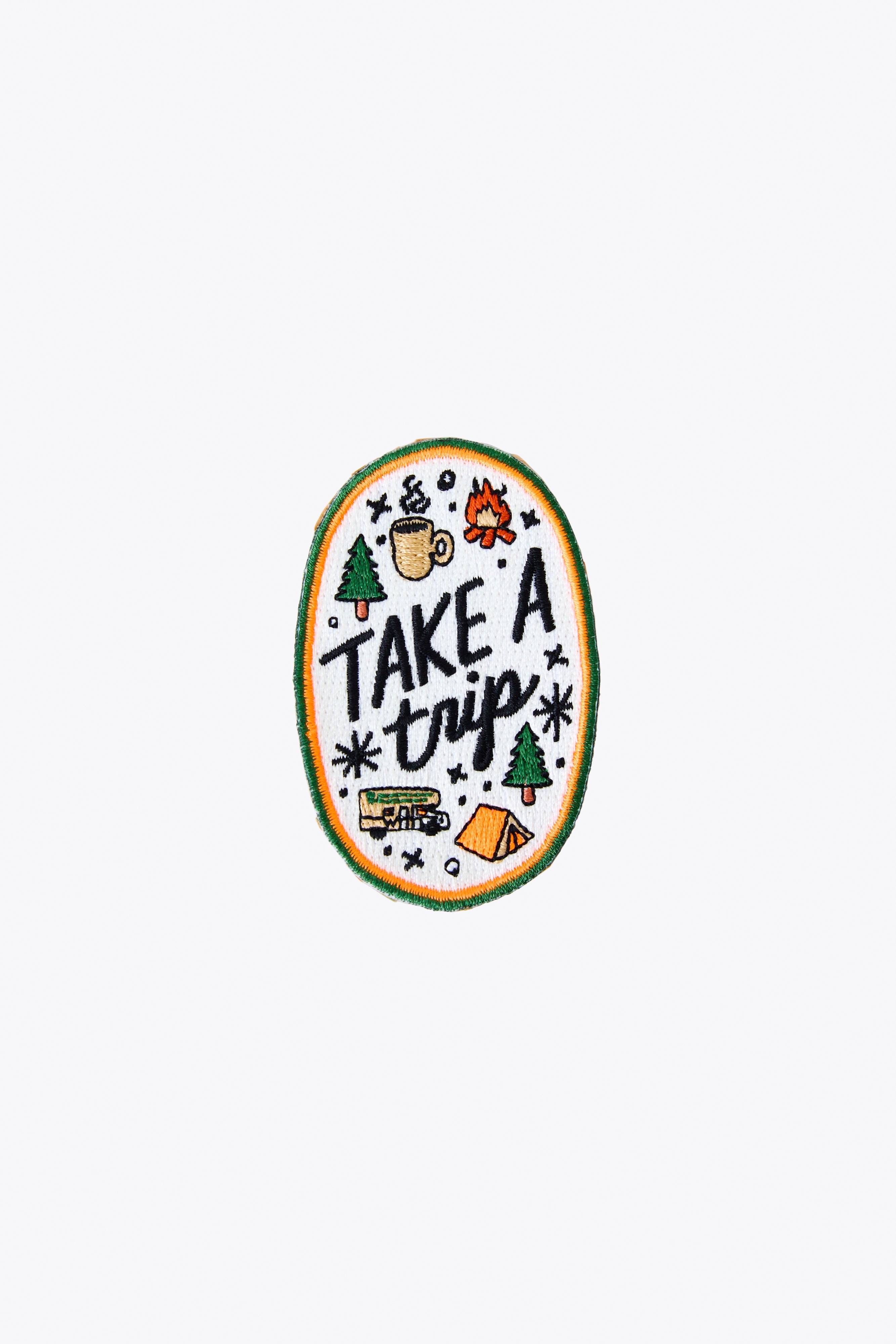 Take a Trip - Premium Travel Patch for Backpacks, Jackets & Hats | Adventure Souvenir & Collectible for Hikers, Campers & Outdoor Enthusiasts