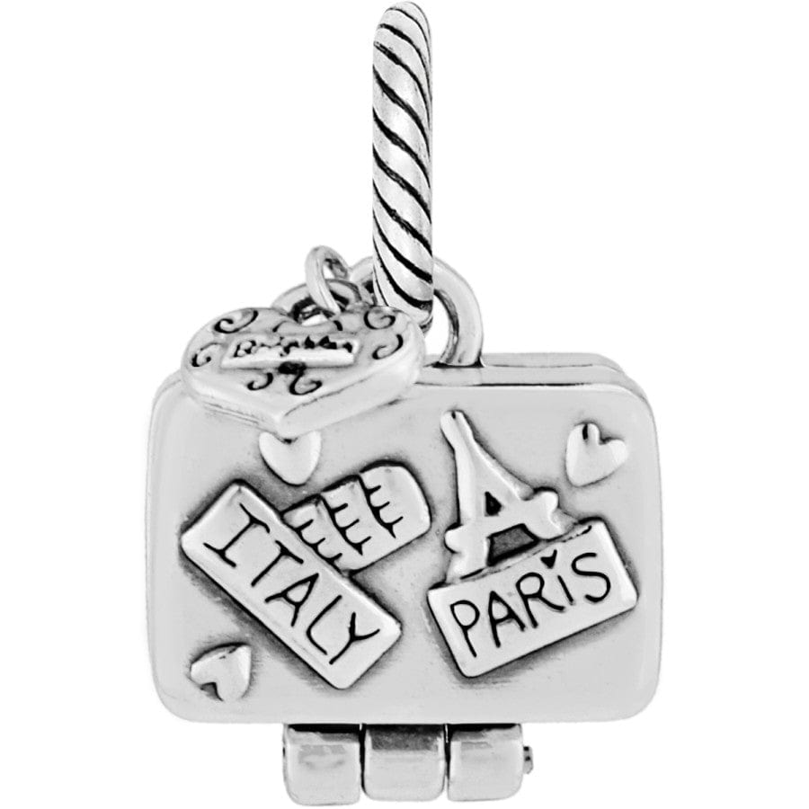 Bon Voyage Travel Charm - Elegant Good Luck Jewelry for Safe Journeys & Adventure | Perfect for Travelers, Backpackers & Wanderlust Gifts
