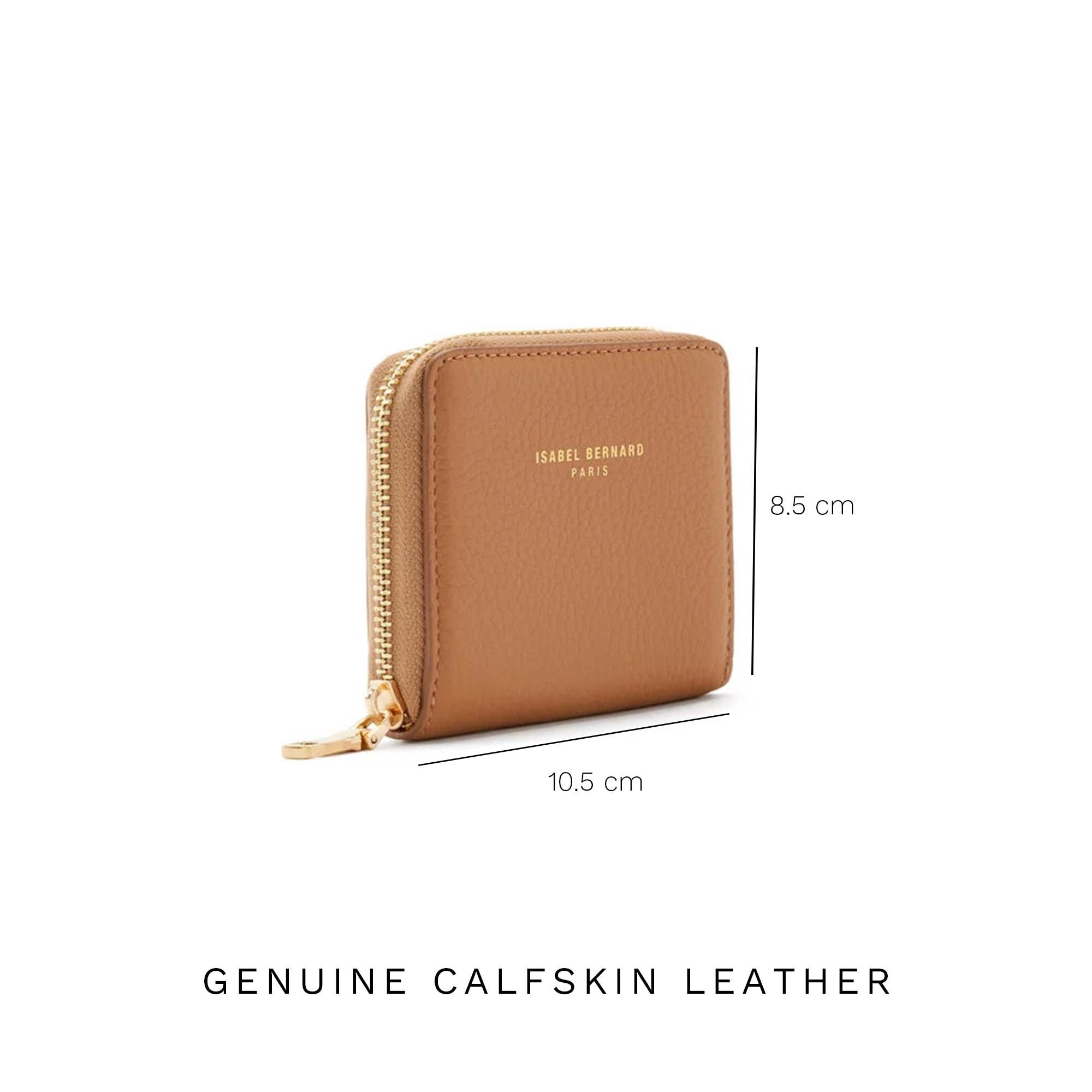 Isabel Genuine Calfskin Leather Handbag and Wallet Set for Women - Luxury Gift for Birthday, Anniversary & Everyday Elegance