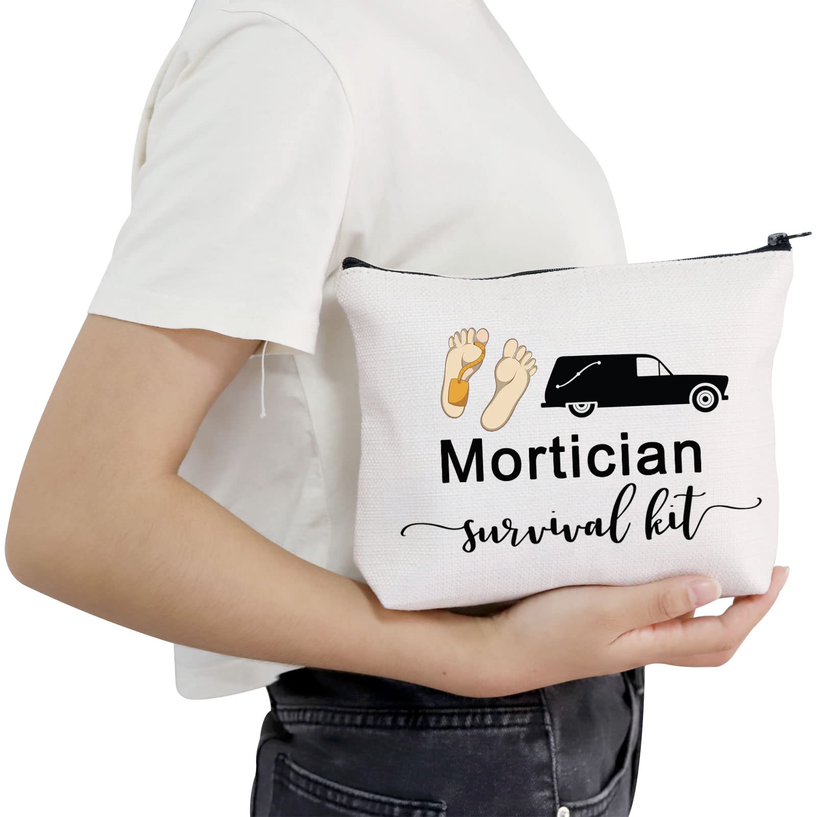 POFULL Professional Mortician Makeup Bag - Funeral Director Gift Set with Essential Tools - Perfect for Embalming & Corpse Preparation - Ideal for Funeral Homes & Mortuary Professionals