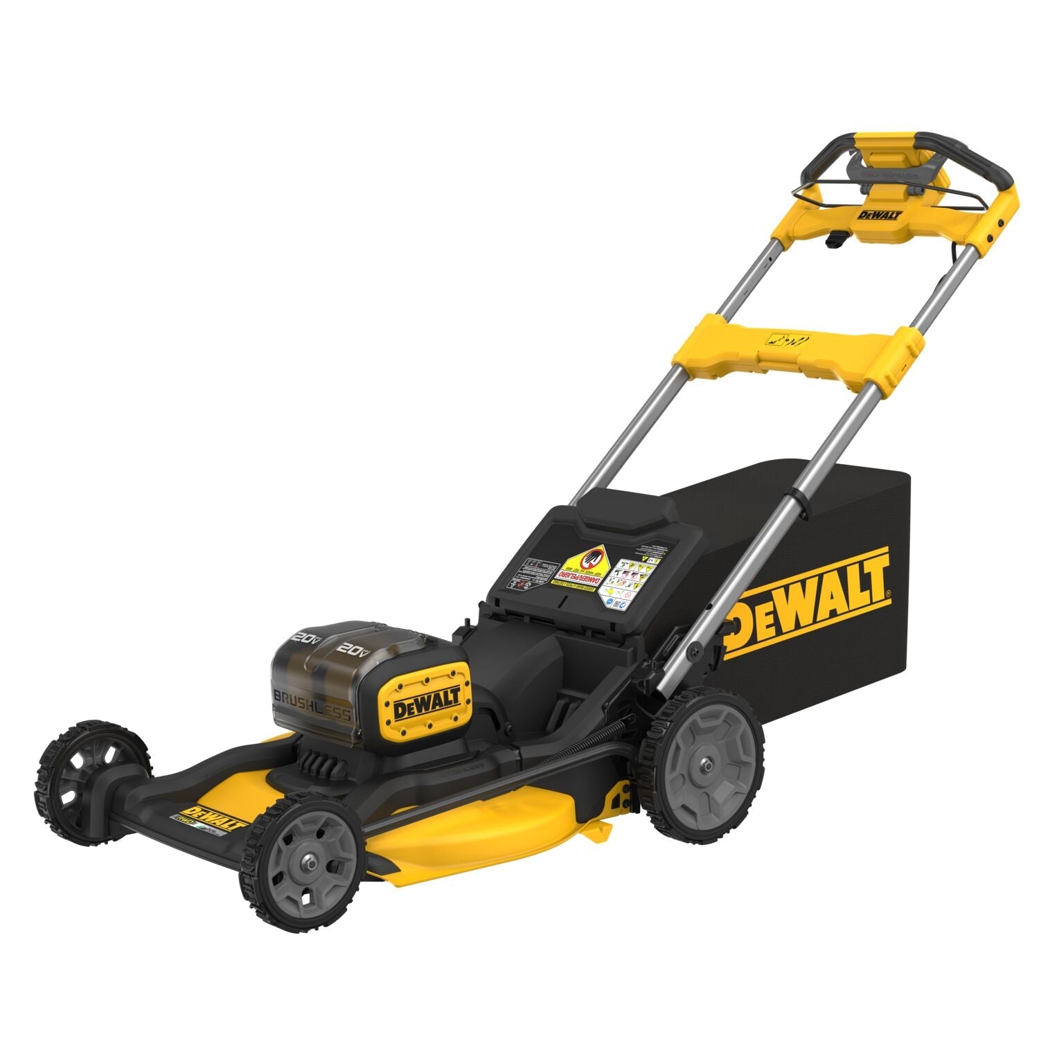 DEWALT 20V MAX XR Cordless Self-Propelled Lawn Mower Kit (2 Batteries Included) - Ideal for Medium to Large Yards, Perfect for Homeowners & Landscapers