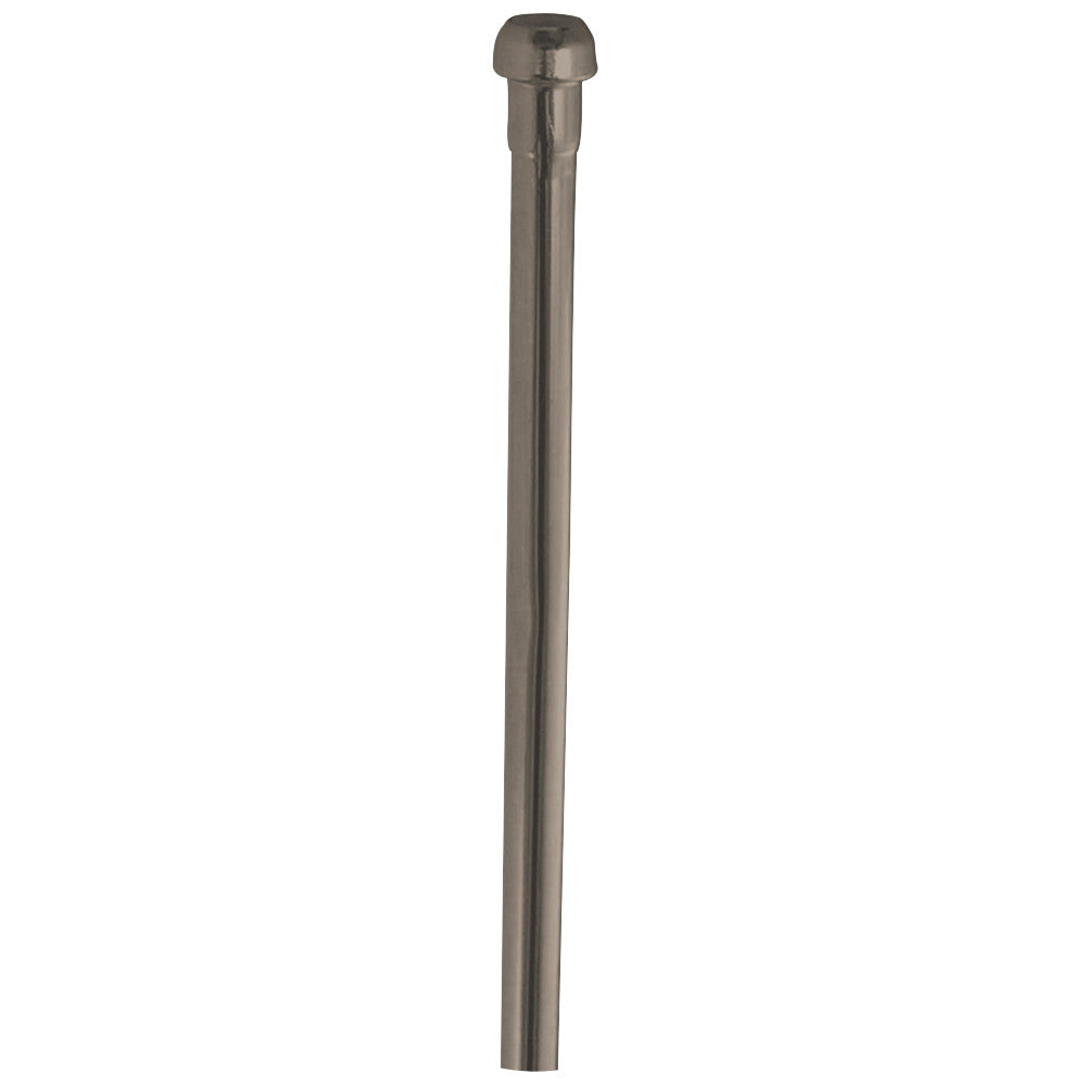 Kingston Brass CB38307 30-Inch Bullnose Bathroom Supply Line in Brushed Brass - Perfect for Bathroom Faucet Installation & Sink Plumbing Upgrades
