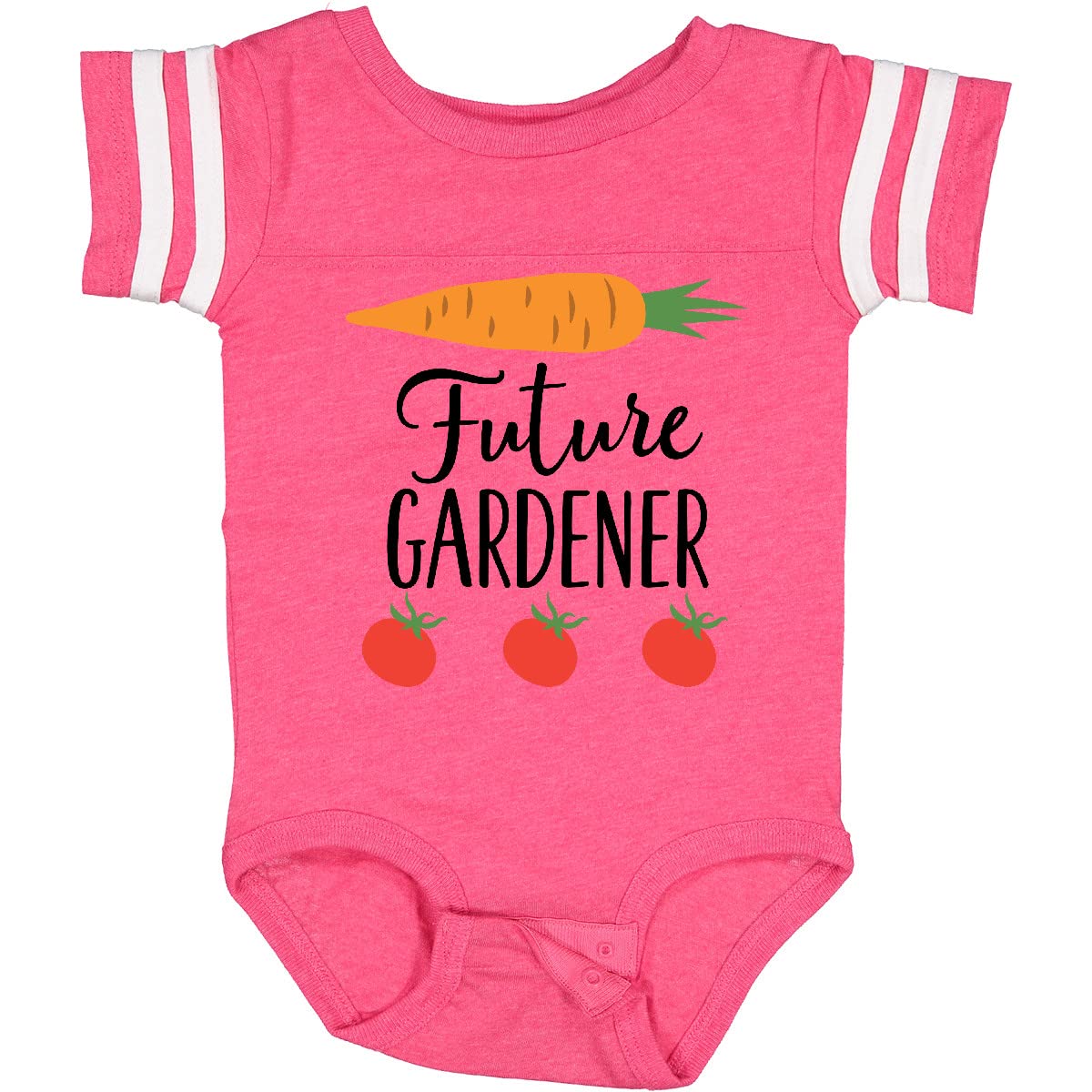 Inktastic Gardening Future Gardener Baby Bodysuit - Cute Organic Cotton Onesie for Infants & Toddlers - Perfect Gift for Plant Lovers & Gardening Enthusiasts (Ideal for Outdoor Activities, Family Photos & Nursery Decor)
