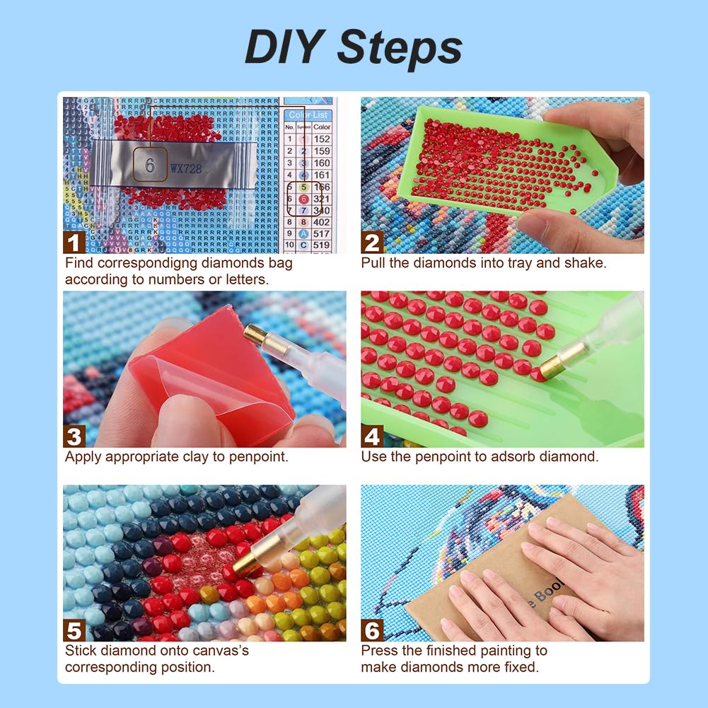 5D Diamond Painting Kits for Adults Beginners - Full Drill DIY Acrylic Gem Art for Home Wall Decor (12x16 Inch, Christmas Goblin Design) - Perfect for Relaxation, Stress Relief & Creative Gift Giving