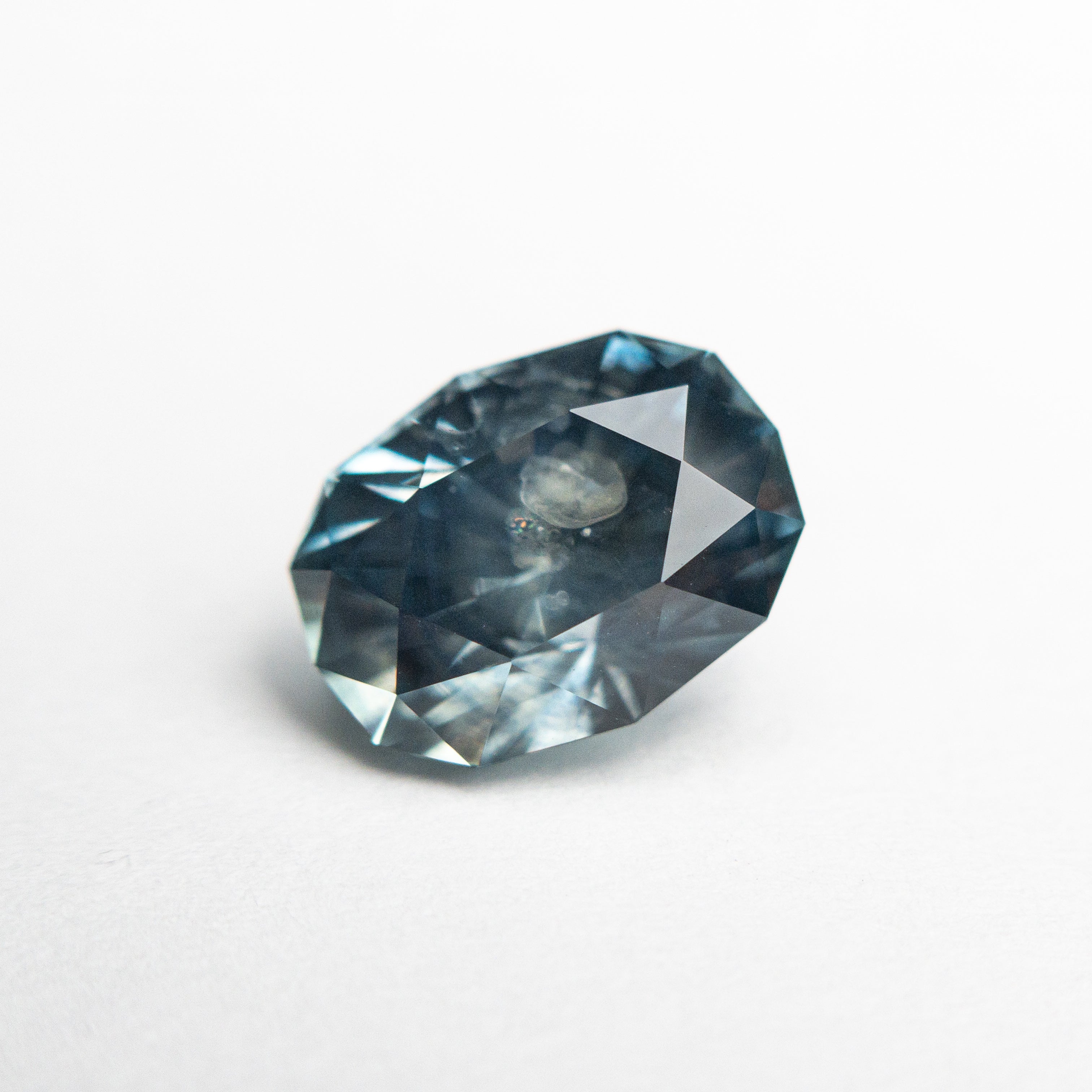 2.70ct Natural Geo Oval Brilliant Blue Sapphire - 9.04x6.90x5.69mm - Premium Loose Gemstone for Engagement Rings & Jewelry Making