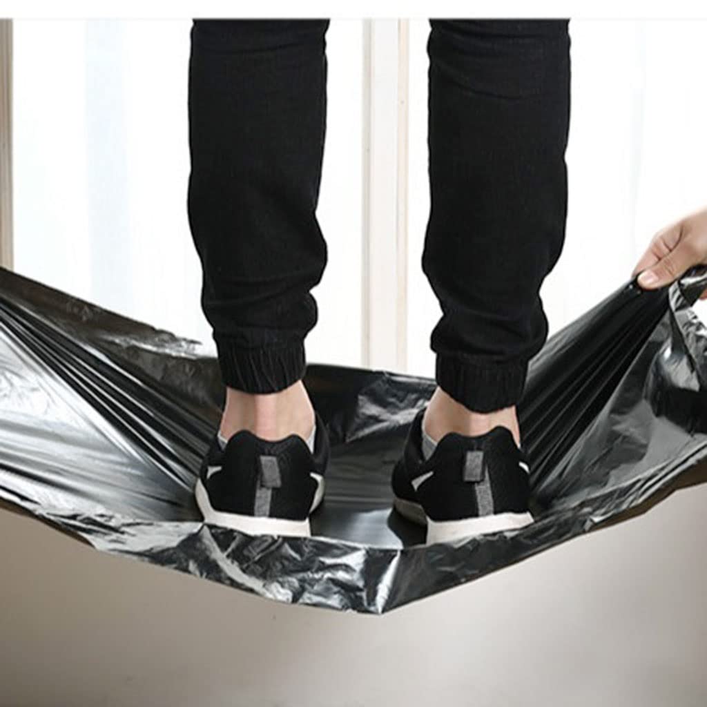 100 Pack Black PE Plastic Courier Bags - 45x60cm Self-Adhesive Mailing Envelopes for Shipping, Storage & Documents | Waterproof & Durable Poly Mailers for Ecommerce, Postal Packages & Office Use