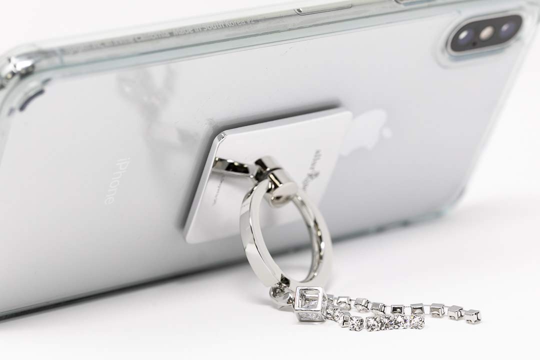 Belita Crystal Phone Ring Holder - 360° Rotating Finger Grip Stand for Smartphones | Perfect for Watching Videos & Selfies