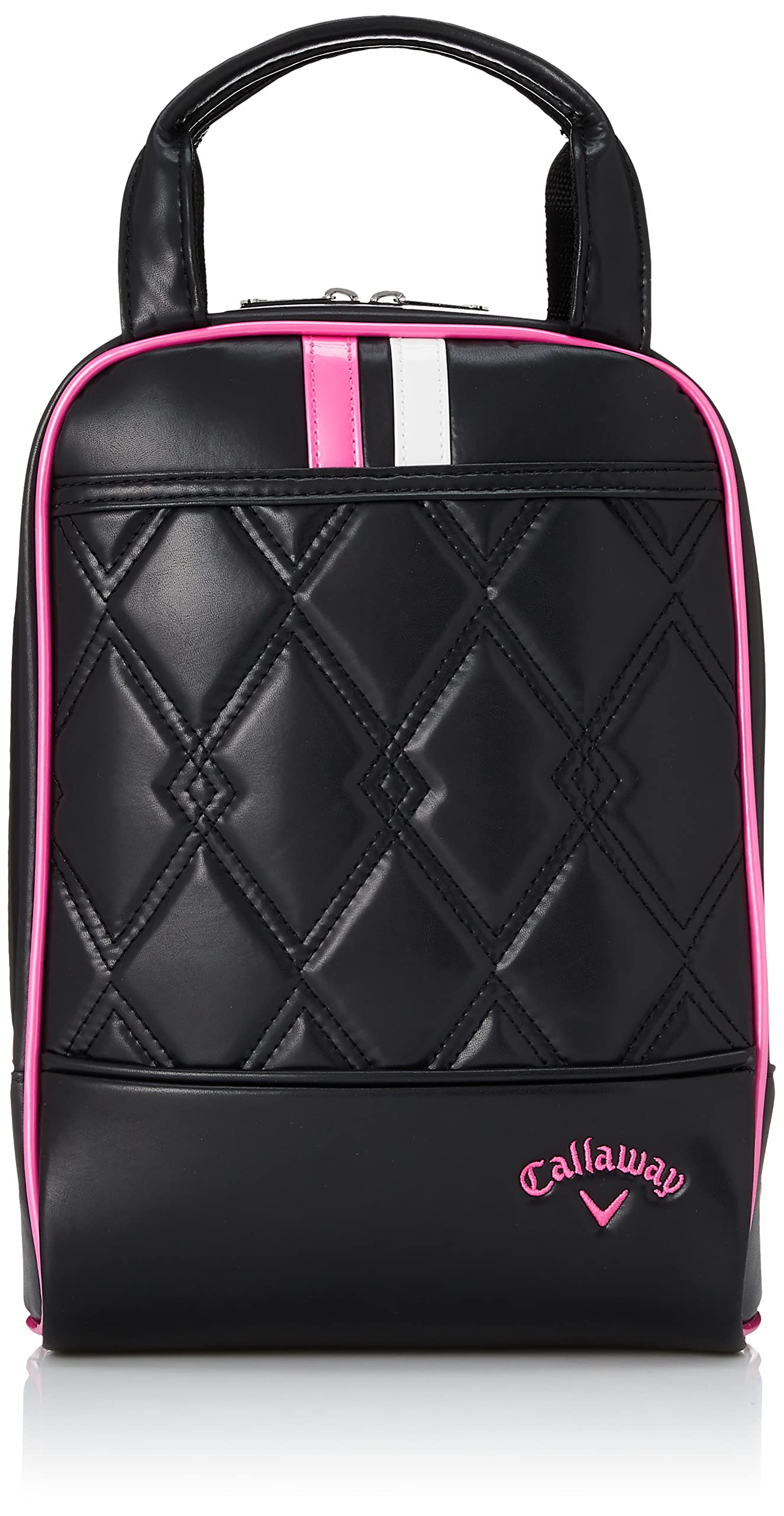Callaway Women's Sport Shoe Case - Durable PU Storage Bag for Sneakers & Athletic Shoes | Perfect for Travel, Gym & Shoe Organization
