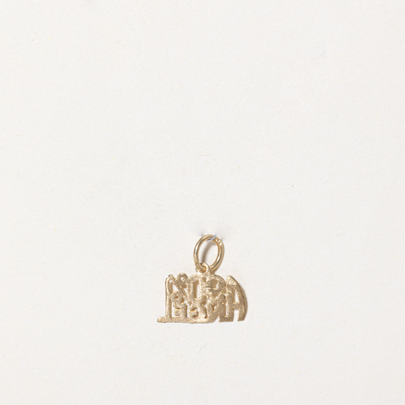 10K Yellow Gold '90% Angel' Charm Pendant - Elegant Jewelry Gift for Women, Girls - Perfect for Birthdays, Anniversaries & Special Occasions