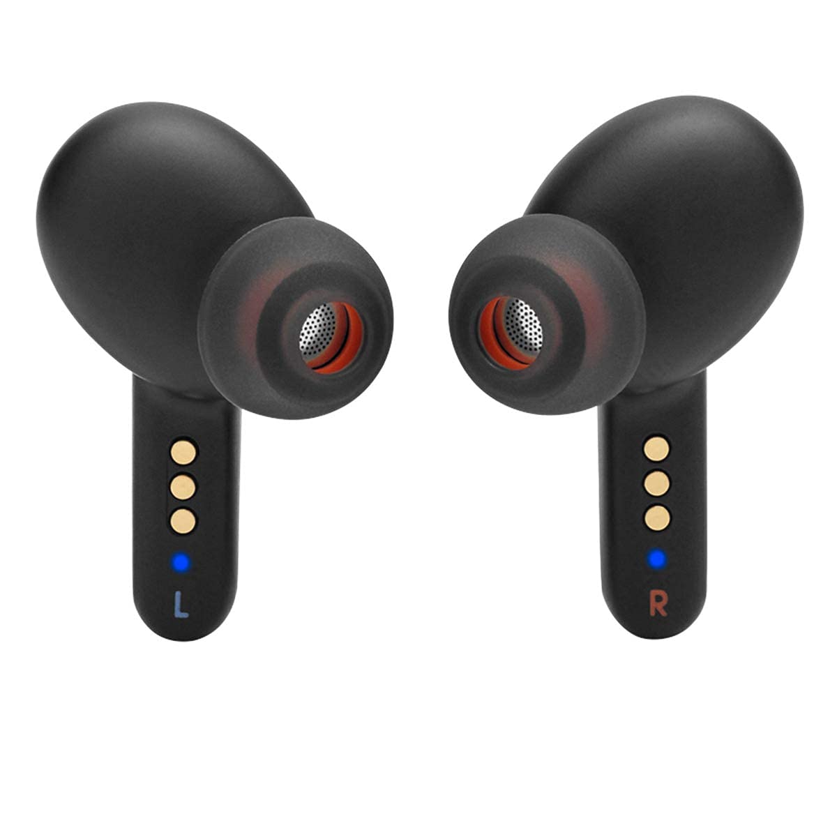 JBL Live PRO+ TWS True Wireless Earbuds with Active Noise Cancelling, Bluetooth 5.0, 28H Battery - Black (Renewed) - Perfect for Commuting, Workouts & Travel