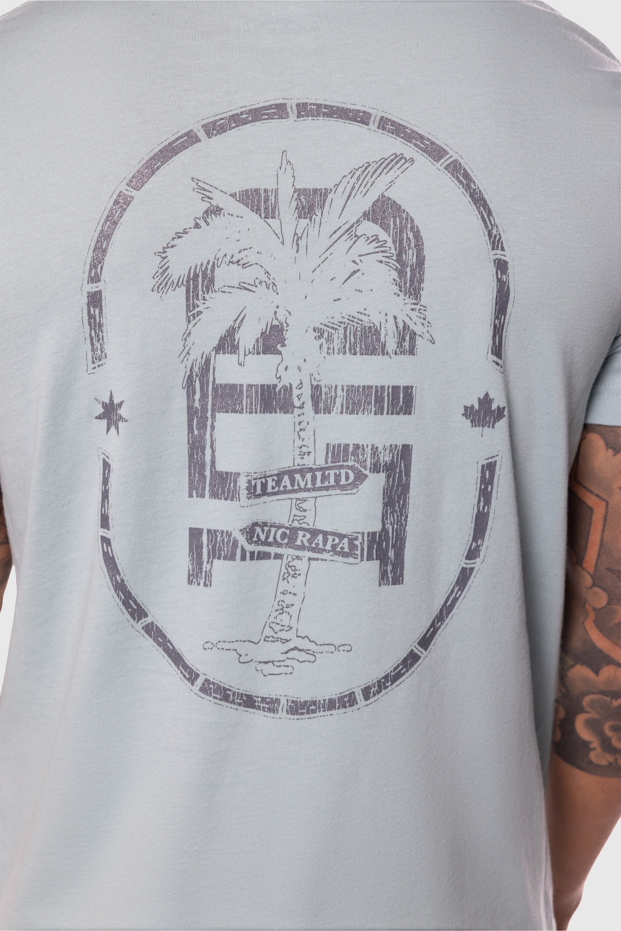 Rapa Tee Heather Charcoal - Soft & Comfortable Men's T-Shirt for Casual Wear & Everyday Outfits