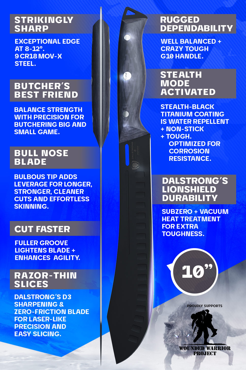 Dalstrong Delta Wolf Series 10