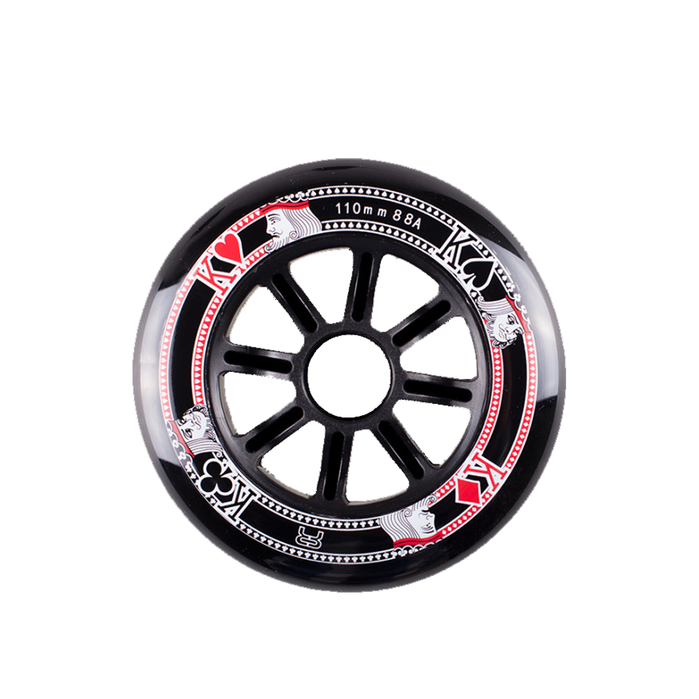 FR Street Kings 110mm/88a Skateboard Wheels - High Performance Single Wheel for Street Skating, Cruising & Tricks - Perfect for Smooth Rides on Pavement & Skate Parks