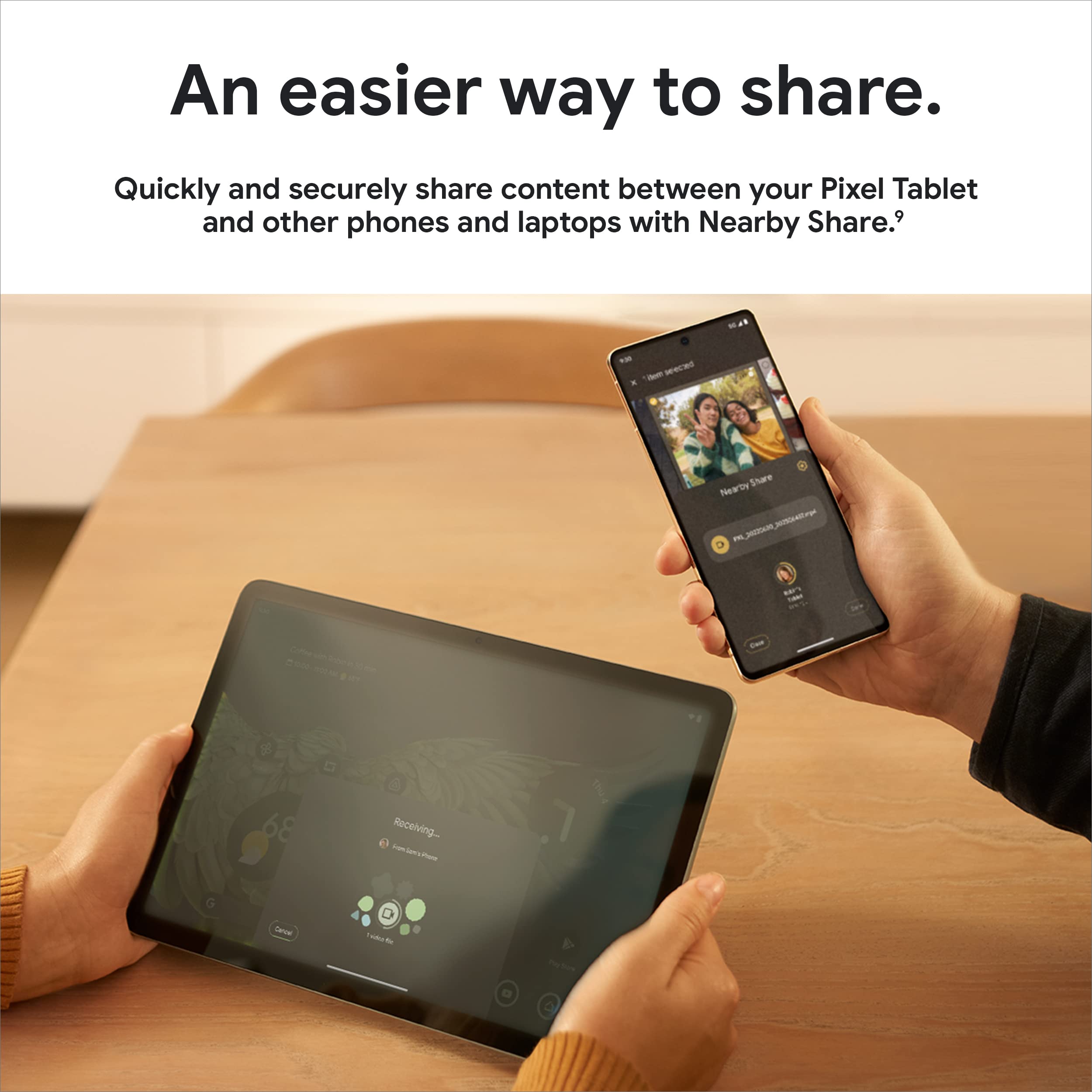 Google Pixel Tablet with Charging Speaker Dock - 11-Inch Android Tablet with Smart Home Controls, Long Battery Life, 128GB Storage (Porcelain) - Perfect for Home Entertainment & Smart Device Management