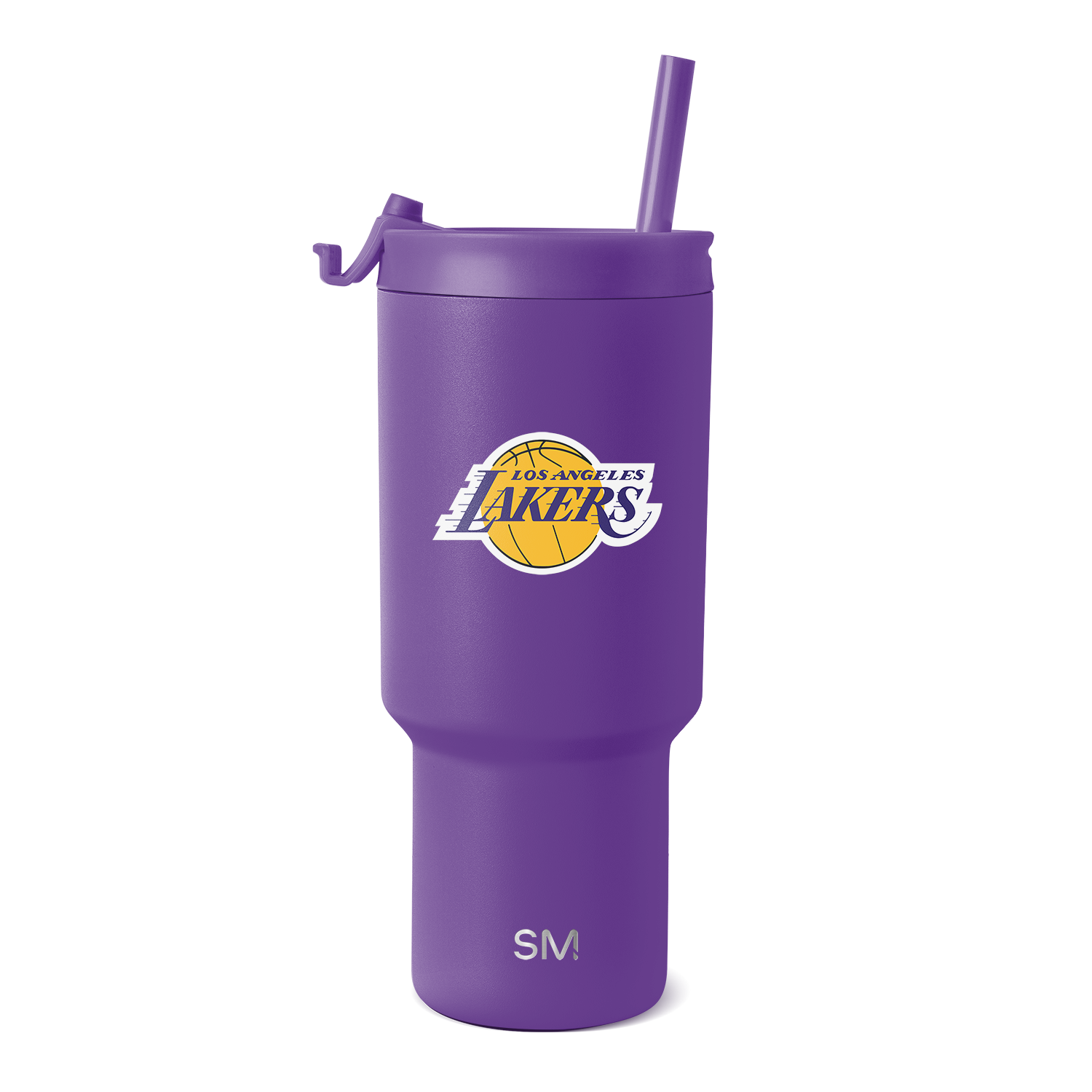 NBA Trek Insulated Stainless Steel Tumbler with Flip Lid - 20oz Leak-Proof Travel Mug for Coffee, Tea & Cold Drinks - Perfect for Basketball Fans, Gym, Office & Outdoor Activities