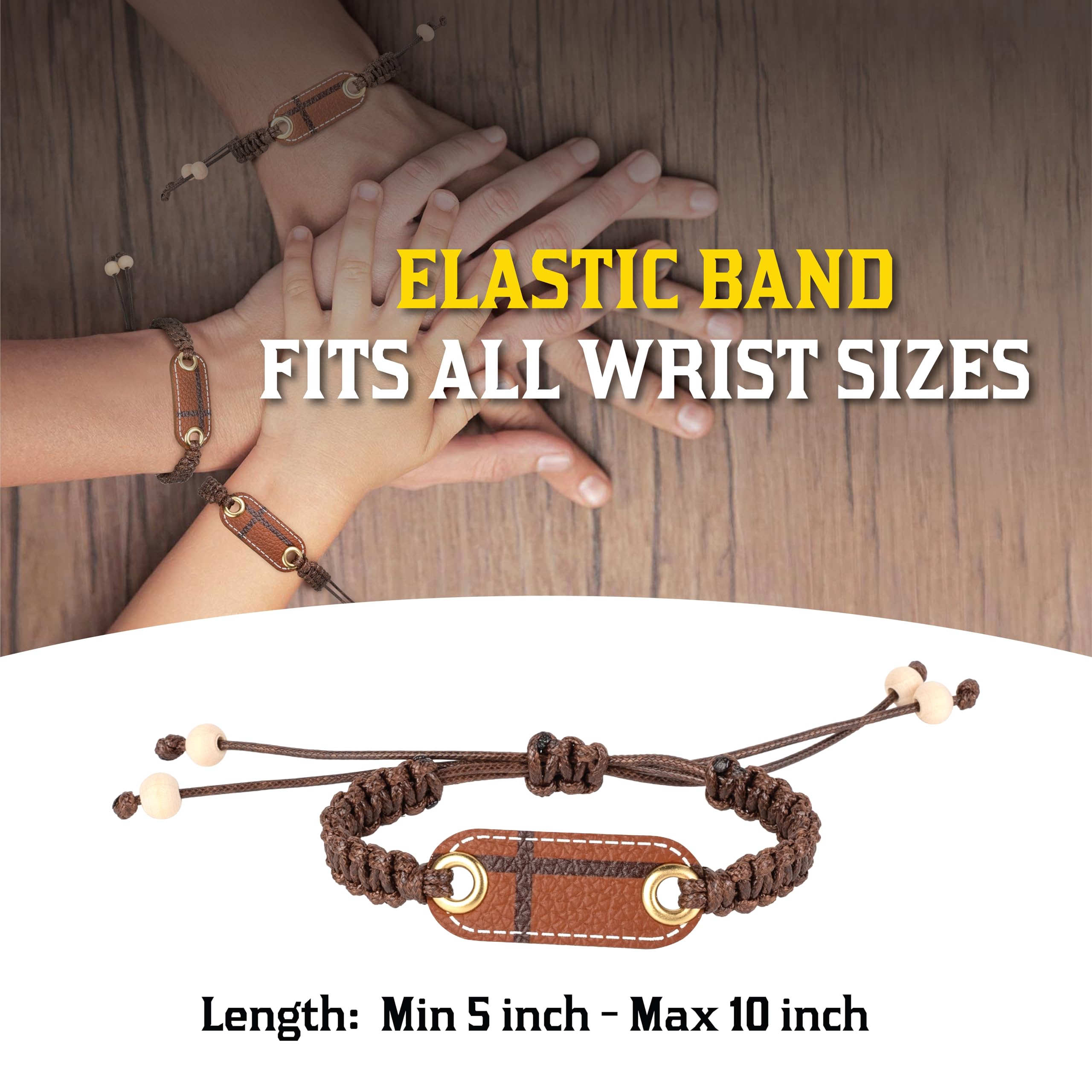 Daily Bible Verse Bracelet - Inspirational Christian Jewelry for Women & Men, Cross Bracelet with Scripture, Easter Gifts for Teens & Adults - Perfect for Church, Bible Study & Faith-Based Occasions