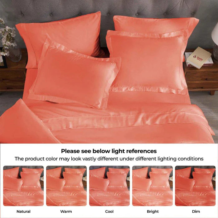 Premium 300 Thread Count Modal Duvet Cover Set - Soft & Breathable Beechwood Fabric - Perfect for Bedroom, Hotel, and Guest Room Comfort