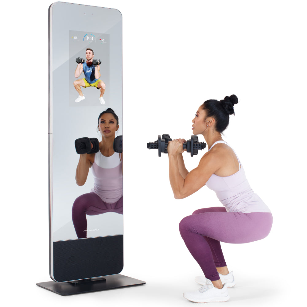 ProForm Vue Mirror - Black - Interactive Smart Fitness Mirror for Home Workouts & Virtual Training