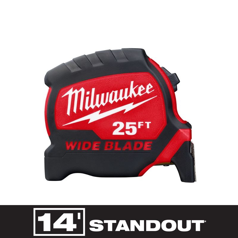 48-Inch 22-Foot 25-Ft Wide Blade Tape Measure - Heavy Duty Retractable Measuring Tool for Construction, Carpentry, and DIY Home Projects