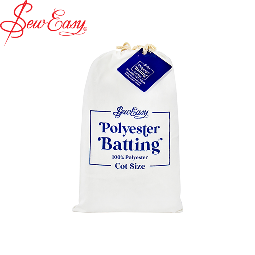 100% Polyester Low Loft Batting with Scrim - 200gsm Pre-Cut Fabric for Quilting, Sewing & DIY Projects | Perfect for Blankets, Crafts & Home Decor