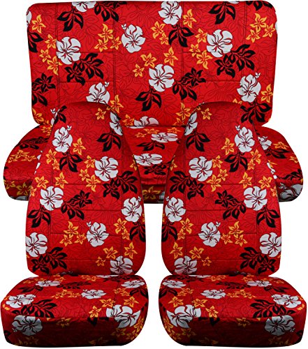 Red w Flowers
