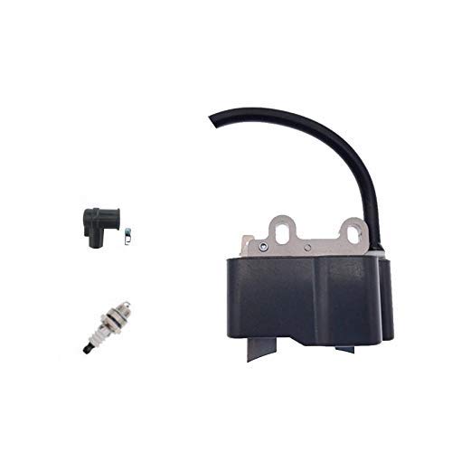 Echo Shindaiwa Hedge Trimmer Ignition Coil with BM6A Spark Plug & Boot Kit - Compatible with SRM225, TC-210, EB212, GT-225, ZF273-B-HHS - Perfect for Lawn Maintenance, Landscaping & Professional Gardening