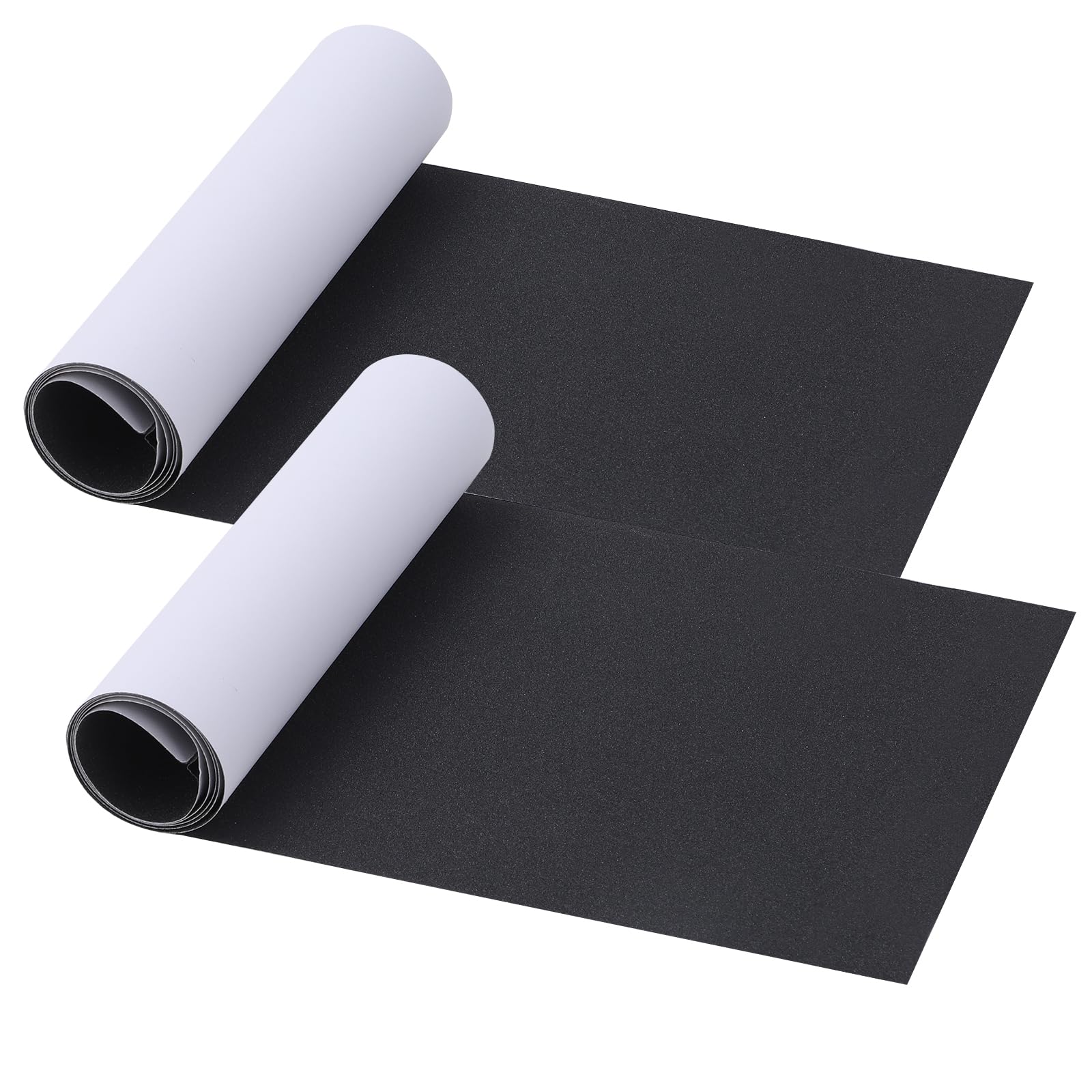 Premium Non-Slip Grip Tape for Skateboards, Longboards & Scooters - 10×50 Inch Black Sandpaper Surface (2-Pack) - Perfect for Street Skating, Cruising & Trick Riding