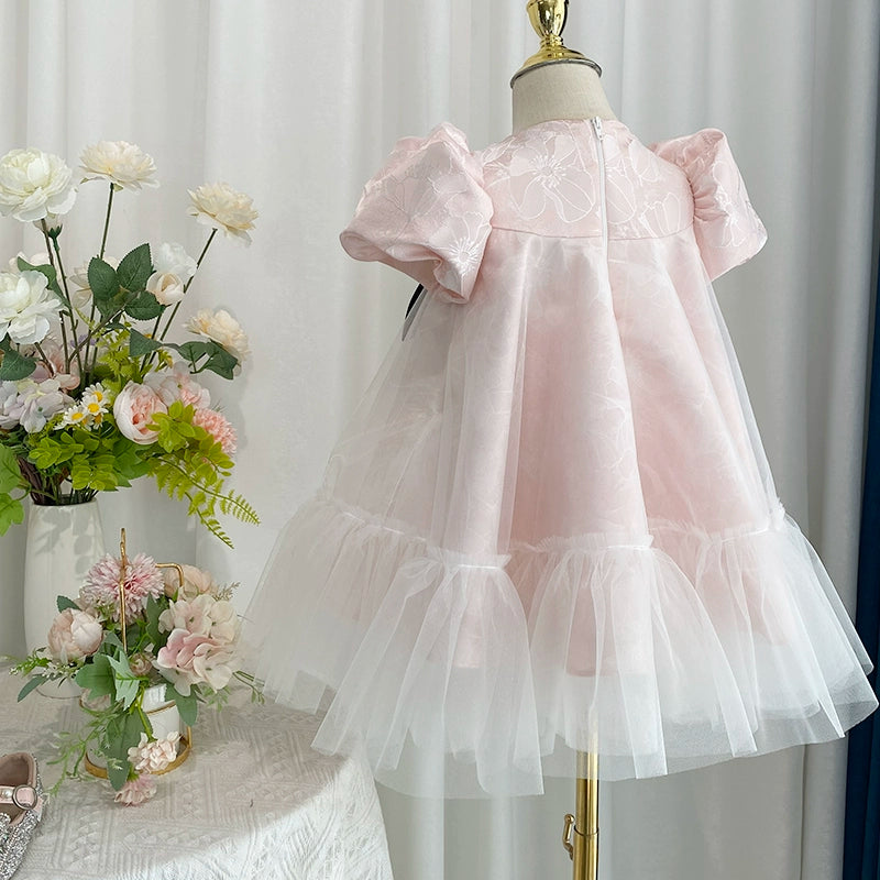 Adorable Baby Birthday Dress for Girls - Fluffy Princess Flower Girl Gown for Weddings & Special Occasions | Perfect for Birthday Parties, Pageants & Photo Shoots