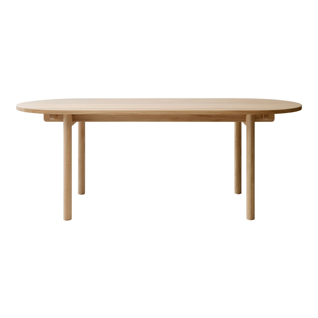 Stylish Oval Dining Table - Modern & Durable for Home, Kitchen, or Office | Perfect for Family Gatherings & Dinner Parties