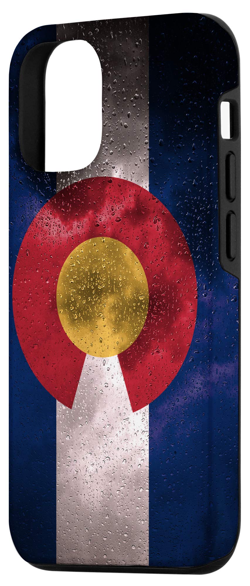 iPhone 12/12 Pro Colorado Flag Case - Durable Protective Cover with Raindrop Design | Show Your Coloradan Pride | Perfect for Outdoor Activities & Travel